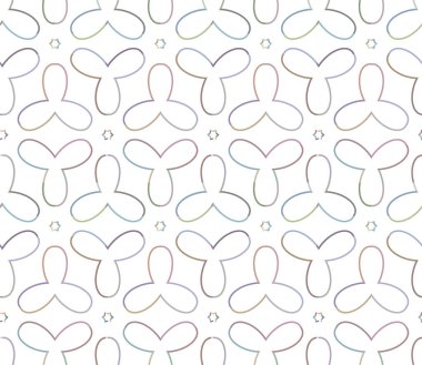 soyut geometrik dikişsiz desen, vektör illüstrasyonu