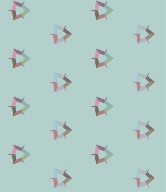 soyut geometrik dikişsiz desen, vektör illüstrasyonu