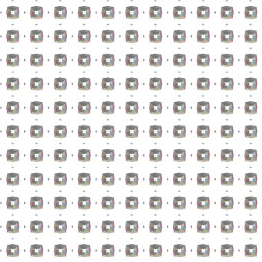 Geometrik soyut dikişsiz desen, vektör illüstrasyonu