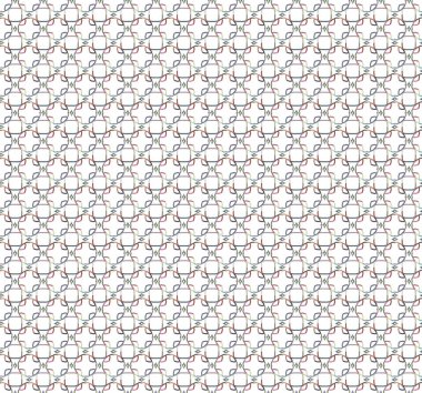 soyut geometrik dikişsiz desen, vektör illüstrasyonu