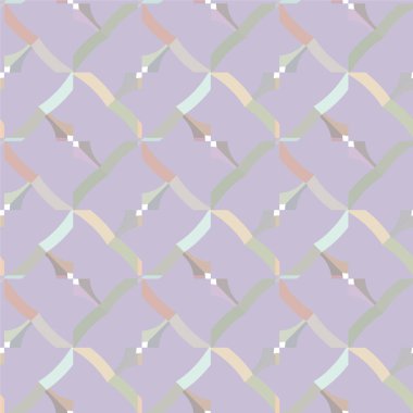 soyut geometrik dikişsiz desen, vektör illüstrasyonu