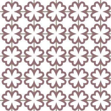 Geometrik şekilli kusursuz desen vektör çizimi