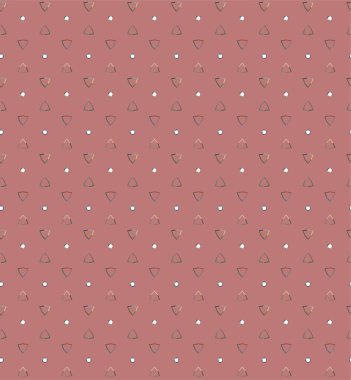 Geometrik soyut dikişsiz desen, vektör illüstrasyonu