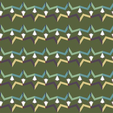 soyut geometrik dikişsiz desen, vektör illüstrasyonu