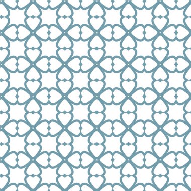 Geometrik şekilli kusursuz desen vektör çizimi  