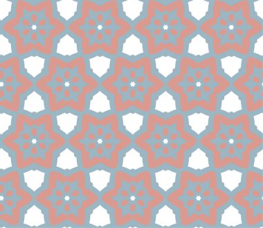 soyut geometrik dikişsiz desen, vektör illüstrasyonu