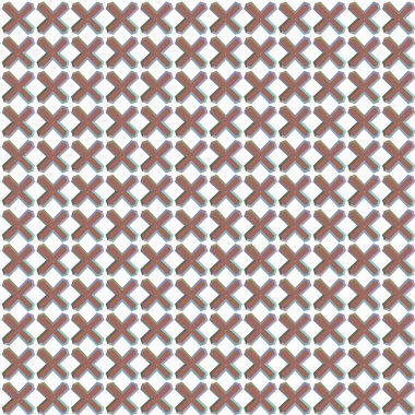 Geometrik şekilli kusursuz desen vektör çizimi  