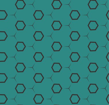 soyut geometrik dikişsiz desen, vektör illüstrasyonu