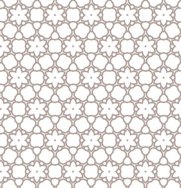 soyut geometrik dikişsiz desen, vektör illüstrasyonu