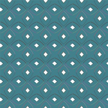 soyut geometrik dikişsiz desen, vektör illüstrasyonu