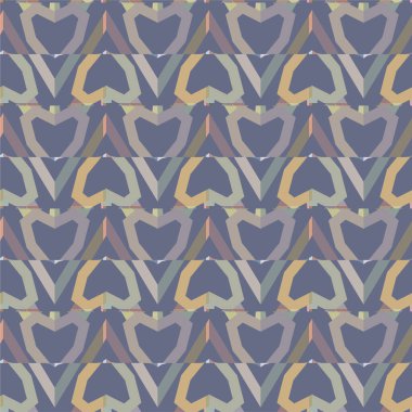 soyut geometrik dikişsiz desen, vektör illüstrasyonu