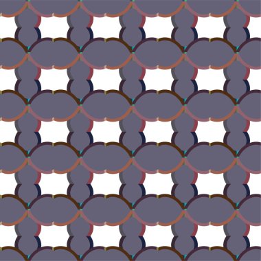 soyut geometrik dikişsiz desen, vektör illüstrasyonu