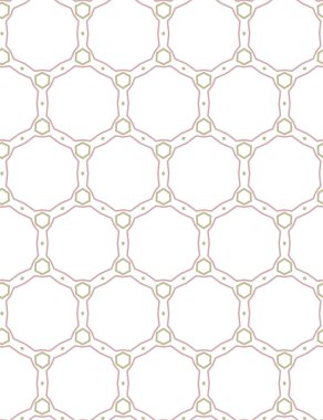 Geometrik şekilli kusursuz desen vektör çizimi    