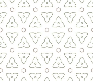 soyut geometrik dikişsiz desen, vektör illüstrasyonu