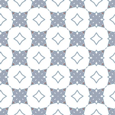 soyut geometrik dikişsiz desen, vektör illüstrasyonu