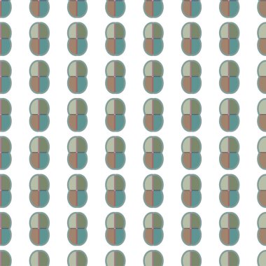 soyut geometrik dikişsiz desen, vektör illüstrasyonu