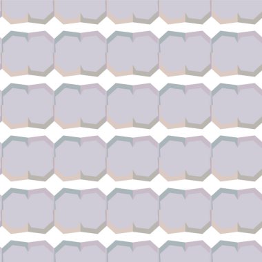 Geometrik soyut dikişsiz desen, vektör illüstrasyonu