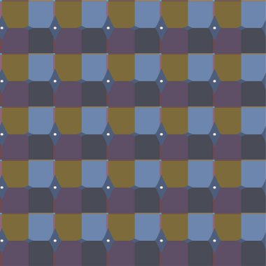 soyut geometrik dikişsiz desen, vektör illüstrasyonu