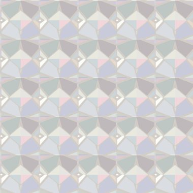 Soyut elementlerle kusursuz vektör deseni