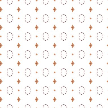 soyut geometrik dikişsiz desen, vektör illüstrasyonu