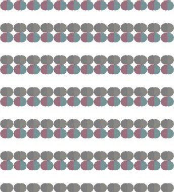 Geometrik şekilli kusursuz desen vektör çizimi