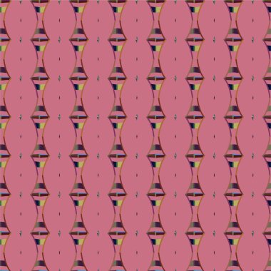 soyut geometrik dikişsiz desen, vektör illüstrasyonu