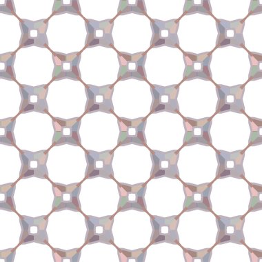 soyut geometrik dikişsiz desen, vektör illüstrasyonu