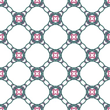 soyut geometrik dikişsiz desen, vektör illüstrasyonu 