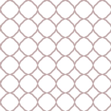 Geometrik soyut dikişsiz desen, vektör illüstrasyonu