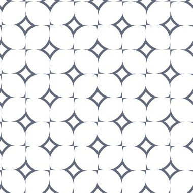 Geometrik şekilli kusursuz desen vektör çizimi  
