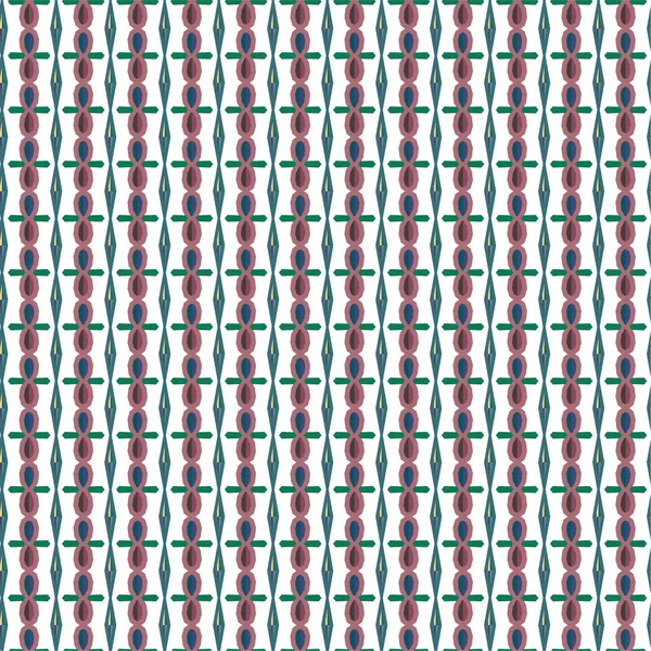 Resumo Padrão Geométrico Sem Costura Ilustração Vetorial —  Vetores de Stock
