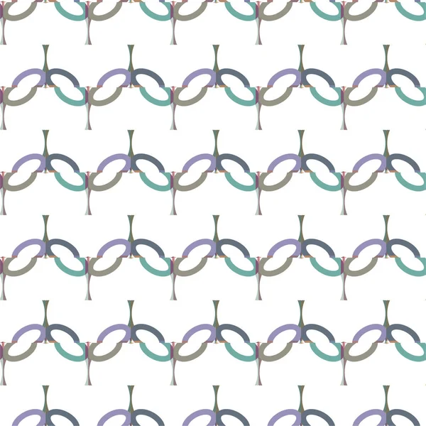 Patrón Inconsútil Geométrico Abstracto Ilustración Vectorial — Archivo Imágenes Vectoriales