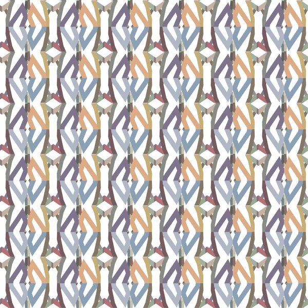 Geometrik soyut dikişsiz desen, vektör illüstrasyonu