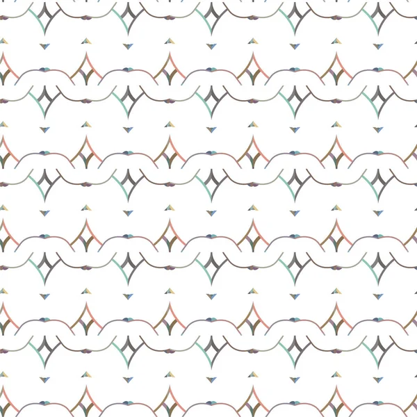 soyut geometrik dikişsiz desen, vektör illüstrasyonu