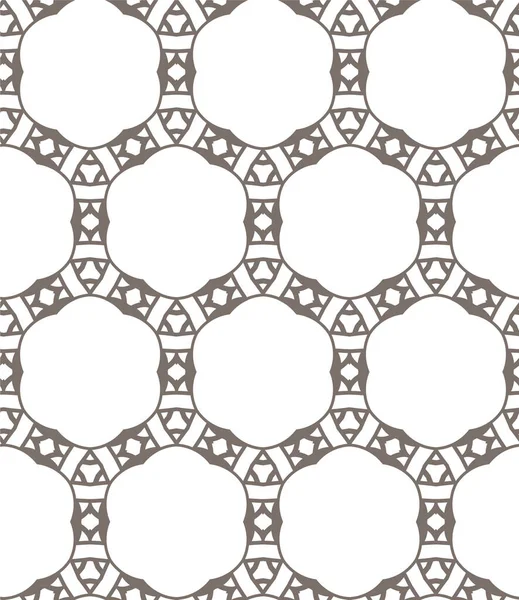 Abstrakte Hintergrundtextur Geometrischen Ornamentalen Stil Nahtloses Design — Stockvektor