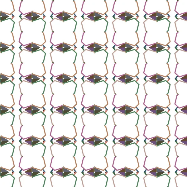 Abstrakcyjna Faktura Tła Geometrycznym Stylu Ozdobnym Bezszwowa Konstrukcja — Wektor stockowy