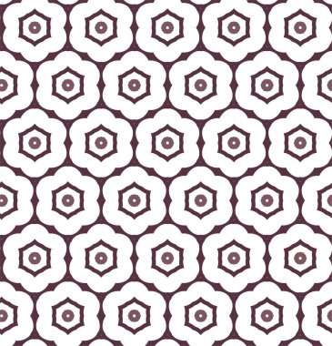soyut geometrik dikişsiz desen, vektör illüstrasyonu