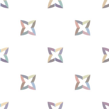 soyut geometrik dikişsiz desen, vektör illüstrasyonu