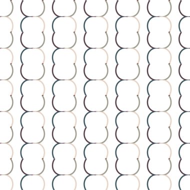 soyut geometrik dikişsiz desen, vektör illüstrasyonu
