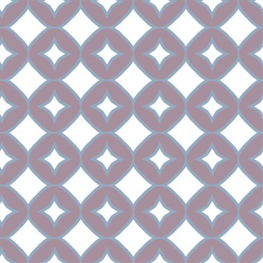 Geometrik şekilli kusursuz desen vektör çizimi