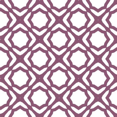 Geometrik soyut dikişsiz desen, vektör illüstrasyonu