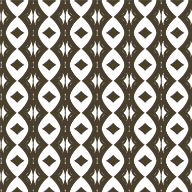 soyut geometrik dikişsiz desen, vektör illüstrasyonu
