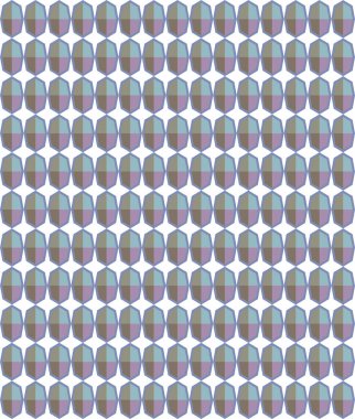 Geometrik şekilli kusursuz desen vektör çizimi    