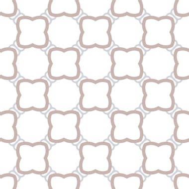 Geometrik soyut dikişsiz desen, vektör illüstrasyonu