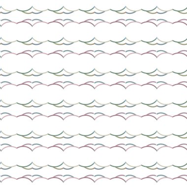 Geometrik soyut dikişsiz desen, vektör illüstrasyonu