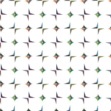 Geometrik soyut dikişsiz desen, vektör illüstrasyonu