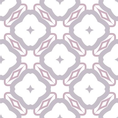 Geometrik şekilli kusursuz desen vektör çizimi    