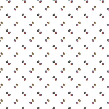 Geometrik şekilli kusursuz desen vektör çizimi