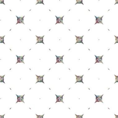 soyut geometrik dikişsiz desen, vektör illüstrasyonu