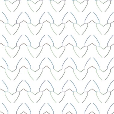 Geometrik şekilli kusursuz desen vektör çizimi
